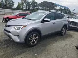 Salvage cars for sale at Spartanburg, SC auction: 2017 Toyota Rav4 XLE