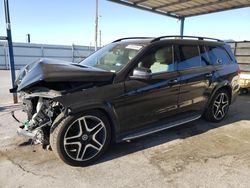 Salvage cars for sale at Anthony, TX auction: 2018 Mercedes-Benz GLS 550 4matic