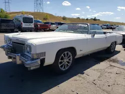 Carros salvage para piezas a la venta en subasta: 1976 Cadillac Eldorado