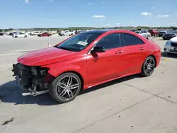 Mercedes-Benz salvage cars for sale: 2019 Mercedes-Benz CLA 250