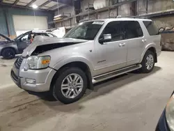 Salvage cars for sale at Eldridge, IA auction: 2007 Ford Explorer Limited