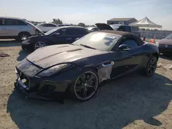 Salvage cars for sale at Antelope, CA auction: 2014 Jaguar F-Type