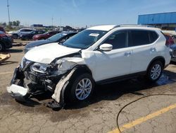 Salvage cars for sale at Woodhaven, MI auction: 2018 Nissan Rogue S