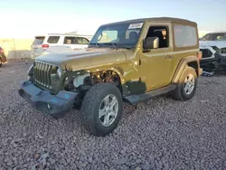 Salvage cars for sale at Phoenix, AZ auction: 2021 Jeep Wrangler Sport