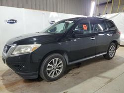 Salvage cars for sale from Copart Longview, TX: 2013 Nissan Pathfinder S