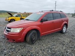 Salvage cars for sale at Tifton, GA auction: 2010 Dodge Journey SE