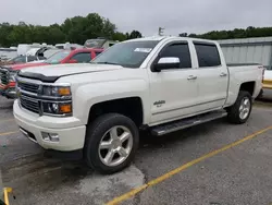 Salvage cars for sale from Copart Sikeston, MO: 2015 Chevrolet Silverado K1500 High Country