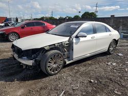 Salvage cars for sale at Homestead, FL auction: 2019 Mercedes-Benz S 450