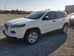 Jeep salvage cars for sale: 2017 Jeep Cherokee Sport