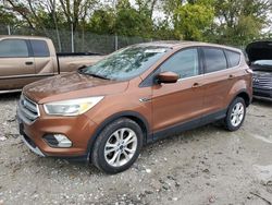 Ford salvage cars for sale: 2017 Ford Escape SE