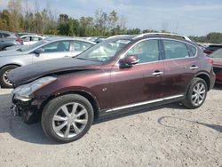 Infiniti salvage cars for sale: 2017 Infiniti QX50