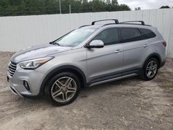 Salvage cars for sale at Charles City, VA auction: 2018 Hyundai Santa FE SE Ultimate