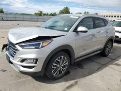 Salvage cars for sale at Littleton, CO auction: 2020 Hyundai Tucson Limited