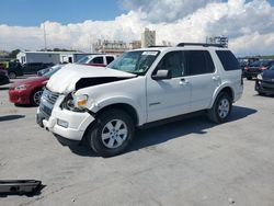 Ford salvage cars for sale: 2008 Ford Explorer XLT