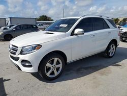 Salvage cars for sale at Orlando, FL auction: 2017 Mercedes-Benz GLE 350 4matic