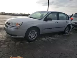 Chevrolet salvage cars for sale: 2005 Chevrolet Malibu