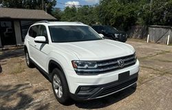 Salvage cars for sale at Houston, TX auction: 2018 Volkswagen Atlas SE