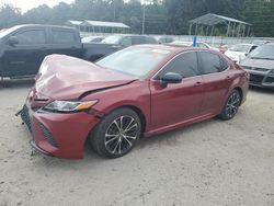 Salvage cars for sale at Savannah, GA auction: 2018 Toyota Camry L