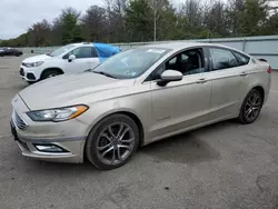 Ford salvage cars for sale: 2017 Ford Fusion SE Hybrid