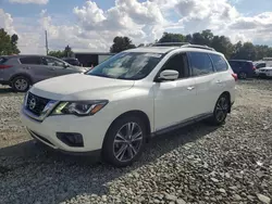 Nissan salvage cars for sale: 2017 Nissan Pathfinder S