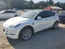 Salvage cars for sale at Mendon, MA auction: 2023 Tesla Model Y