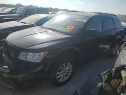 Salvage cars for sale at Grand Prairie, TX auction: 2017 Dodge Journey SXT