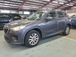 Salvage cars for sale at East Granby, CT auction: 2014 Mazda CX-5 Sport