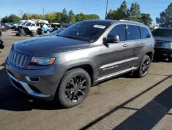 Jeep salvage cars for sale: 2015 Jeep Grand Cherokee Summit