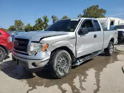 Salvage cars for sale at Bridgeton, MO auction: 2014 Ford F150 Super Cab