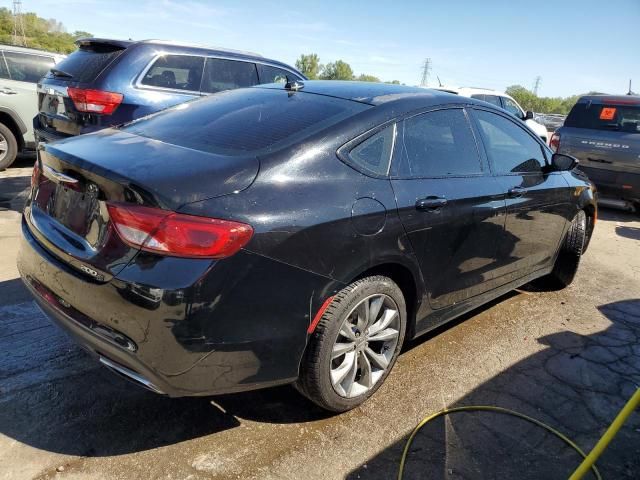 2016 Chrysler 200 S