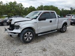 Salvage cars for sale at Houston, TX auction: 2013 Ford F150 Super Cab