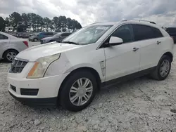 Salvage cars for sale at Loganville, GA auction: 2010 Cadillac SRX Luxury Collection