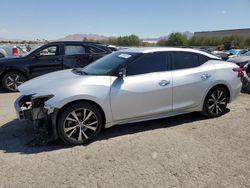 Salvage cars for sale at Las Vegas, NV auction: 2018 Nissan Maxima 3.5S