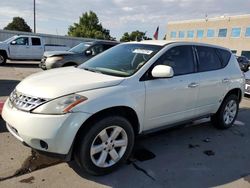 Salvage cars for sale at Littleton, CO auction: 2006 Nissan Murano SL