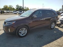 Salvage cars for sale at Fort Wayne, IN auction: 2015 KIA Sorento LX