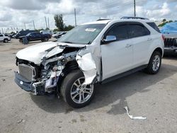 Chevrolet salvage cars for sale: 2016 Chevrolet Equinox LTZ