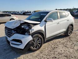 Salvage cars for sale at Houston, TX auction: 2016 Hyundai Tucson SE