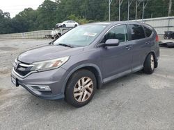 Salvage cars for sale at Savannah, GA auction: 2015 Honda CR-V EX