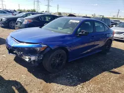 Salvage cars for sale from Copart Elgin, IL: 2022 Honda Civic Sport