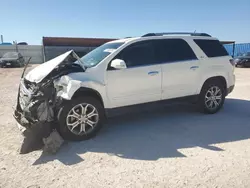 Salvage cars for sale at Andrews, TX auction: 2015 GMC Acadia SLT-1