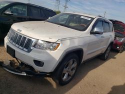 Jeep salvage cars for sale: 2011 Jeep Grand Cherokee Overland