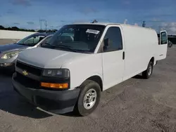 Salvage trucks for sale at Homestead, FL auction: 2019 Chevrolet Express G2500