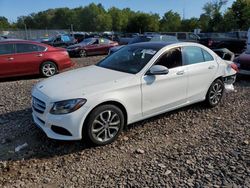 Mercedes-Benz c 300 4matic salvage cars for sale: 2016 Mercedes-Benz C 300 4matic