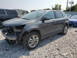 Salvage cars for sale at Wayland, MI auction: 2018 Ford Edge SEL