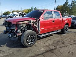 Salvage trucks for sale at Denver, CO auction: 2011 Ford F150 Supercrew