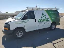 Salvage trucks for sale at Martinez, CA auction: 2021 Chevrolet Express G2500