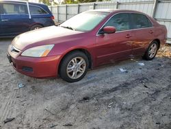 2006 Honda Accord SE en venta en Riverview, FL