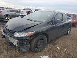 Salvage cars for sale at Elgin, IL auction: 2012 Honda Civic LX