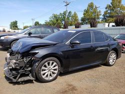 Toyota Camry l salvage cars for sale: 2018 Toyota Camry L