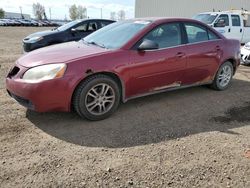 Pontiac salvage cars for sale: 2005 Pontiac G6